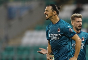 Ibrahimovic rực sáng giúp Milan 'gõ cửa' cúp châu Âu