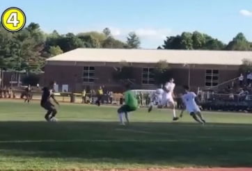 VIDEO: Cản phá theo kiểu 'con nhà võ' khiến đối thủ chết giấc