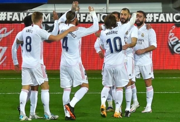 Real Madrid có chiến thắng thứ năm liên tiếp
