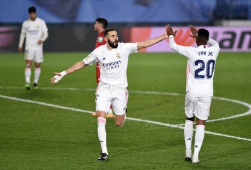 Real cân bằng điểm số với Atletico Madrid