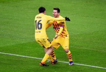 Messi giải cứu Barca trong trận cầu 5 bàn thắng