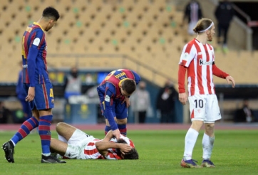 Đánh gục đối thủ, Messi đối diện án phạt nặng