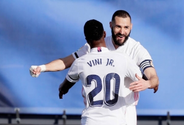 Real Madrid chiếm vị trí thứ 2 từ Barca