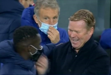 Koeman cười mãn nguyện sau trận thua PSG