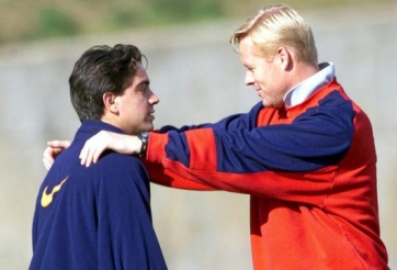 Barca chia rẽ vì Koeman và Xavi