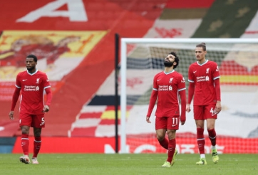 Liverpool thua trận thứ 6 liên tiếp tại Anfield