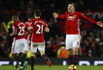 Tin bóng đá Anh 16/1: Ibra lên tiếng sau trận hòa của MU, Sao Arsenal xuất sắc nhất nước Đức 2016