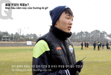 Xuân Trường tiết lộ mong ước giản dị tại Hàn Quốc