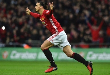 Ibra làm người hùng, M.U lên ngôi vô địch League Cup