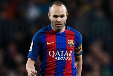 Chuyển nhượng 23/3: Barca chi sốc cho người thay Iniesta