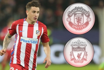M.U và Liverpool quyết cạnh tranh 'hàng hot' Atletico Madrid