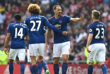 Chấm điểm Sunderland 0-3 MU: Công lớn của Ibra
