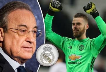Chuyển nhượng 20/4: Real Madrid ra giá kỷ lục cho De Gea