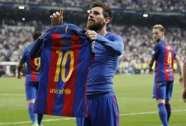Sút tung lưới Real, Messi dẫn đầu cuộc đua Chiếc giày vàng
