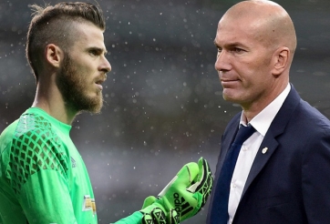 Vì con trai, HLV Zidane đã trái lệnh chủ tịch Real vụ De Gea