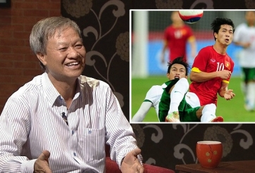 HLV Lê Thụy Hải động viên U22 VN giành vàng SEA Games 29