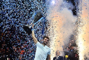 Dimitrov thắng nghẹt thở Goffin, vô địch ATP Finals 2017