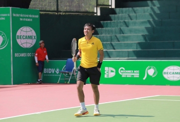 Lý Hoàng Nam thắng dễ,vào tứ kết Vietnam F3 Futures