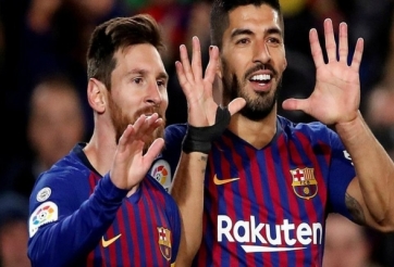 Messi và Suarez là cặp song sát đáng sợ nhất châu Âu