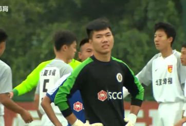 U17 Hanoi had a bitter defeat against China team on a penalty shoot-out
