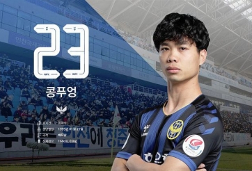 Incheon vs. Sangmu: Cong Phuong raises up Incheon wrecked ship