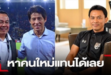 Cựu sao HAGL thôi việc tại tuyển Thái Lan