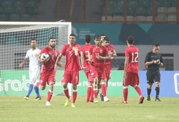 Lebanon bại trận trước Bahrain trong trận giao hữu quốc tế