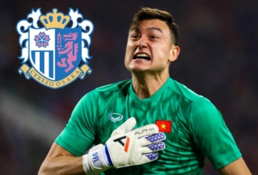 VIDEO: Văn Lâm gửi lời chào đến Cerezo Osaka