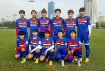 Lịch thi đấu bóng đá nữ Việt Nam vòng loại Asian cup 2018