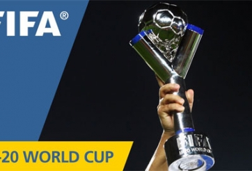 Lịch thi đấu U20 World Cup 2017: tất cả trận đấu sẽ trực tiếp trên VTV
