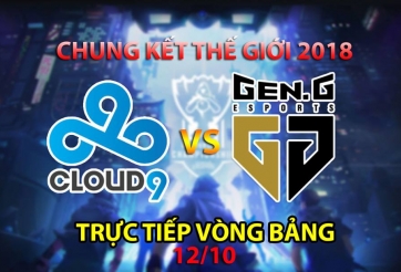 Cloud 9 vs Gen.G: Gen.G có được chiến thắng đầu tiên tại CKTG 2018 sau 3 ngày thi đấu