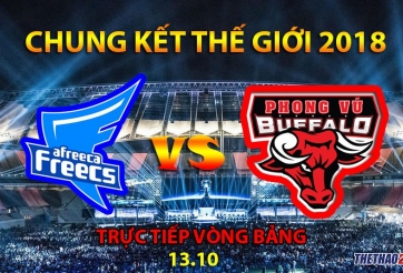 Phong Vũ Buffalo vs Afreeca Freecs: Chênh lệch về kinh nghiệm thi đấu