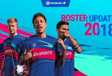 Fifa Online 4: Những thông tin đầu tiên về ROSTER UPDATE 2018