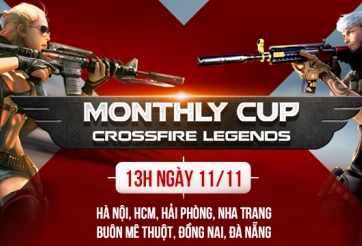 CFL Monthly Cup tháng 11 đã trở lại với các xạ thủ