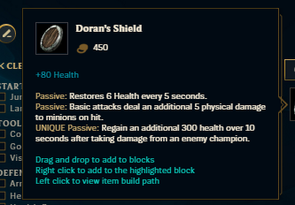 LMHT: PBE 8.23 lần 3 - Khiên Doran nhận được sự ưu ái của Riot Games