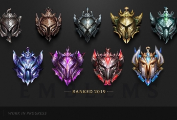 LMHT: Chi tiết bậc xếp hạng mùa giải 2019