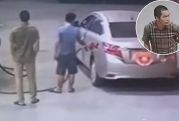 Ăn mặc đẹp, nam thanh niên đi ô tô “bùng” tiền xăng ở Hà Nội?