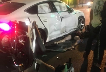 Hai xe đua tông Audi bung túi khí khiến 1 người tử vong