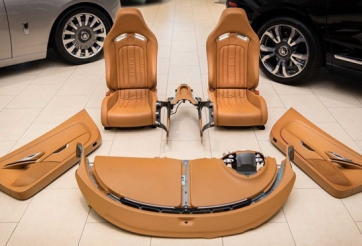 Cận cảnh bộ nội nhất của Bugatti Veyron trị giá 3,5 tỷ đồng