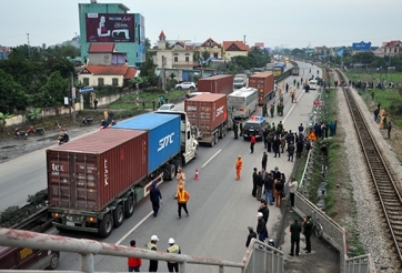 Tài xế xe tải gây tai nạn ở Hải Dương dương tính với ma túy