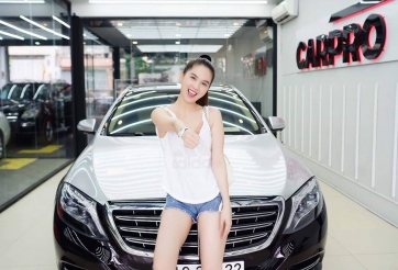 Ngọc Trinh mạnh tay độ lại chiếc Mercedes Maybach 12 tỷ đồng