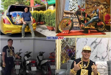 Phúc XO đi ô tô thuê, xe máy biển số 'ngũ quý' giả