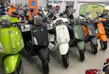Bảng giá xe máy Piaggio tháng 3/2025 cập nhật mới nhất