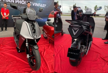 VinFast hé lộ mẫu xe máy điện thứ 2 tại Việt Nam, có phanh ABS