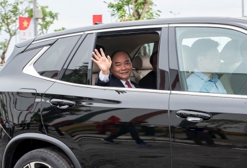 VinFast Lux SA2.0 được đích thân Thủ tướng trải nghiệm