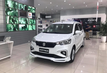 Thông số kỹ thuật mẫu MPV giá rẻ Suzuki Ertiga 2019