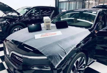 Vừa nhận xe, khách hàng đã đưa VinFast Lux A2.0 vào xưởng độ