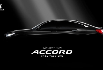 Honda Accord thế hệ mới sắp ra mắt tại Việt Nam