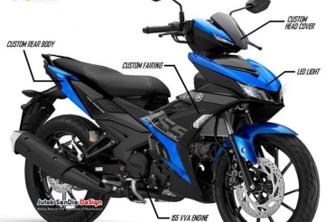 Yamaha Exciter 155 VVA lộ ảnh phác thảo, sắp về Việt Nam?