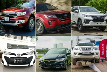 Loạt xe ô tô giảm giá mạnh nhất Việt Nam tháng 9/2019
